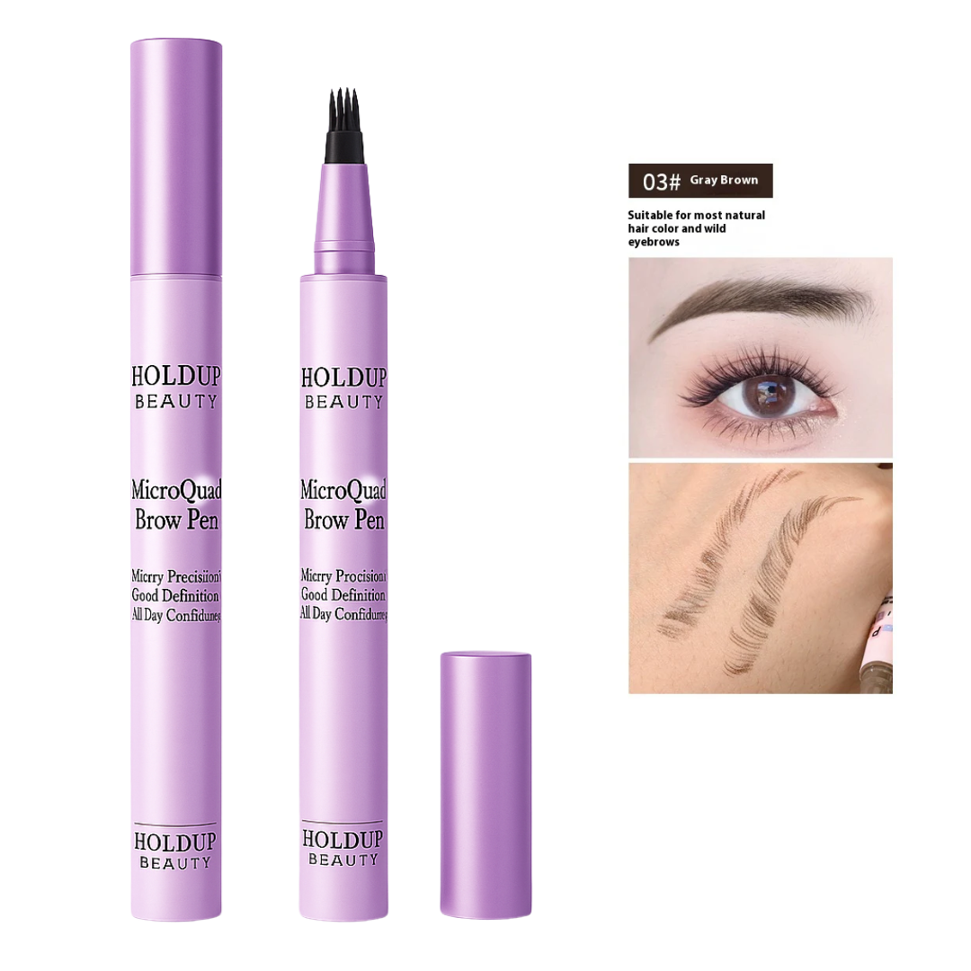 HoldUp MicroQuad Brow Pen