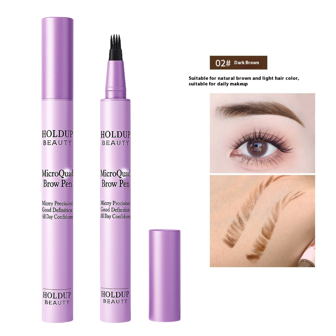 HoldUp MicroQuad Brow Pen